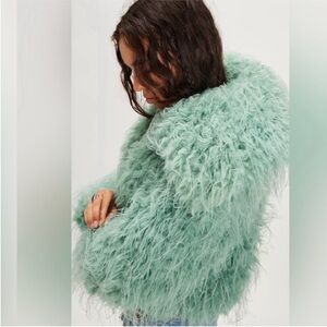 NWT Free People Moonlight Faux Fur Jacket